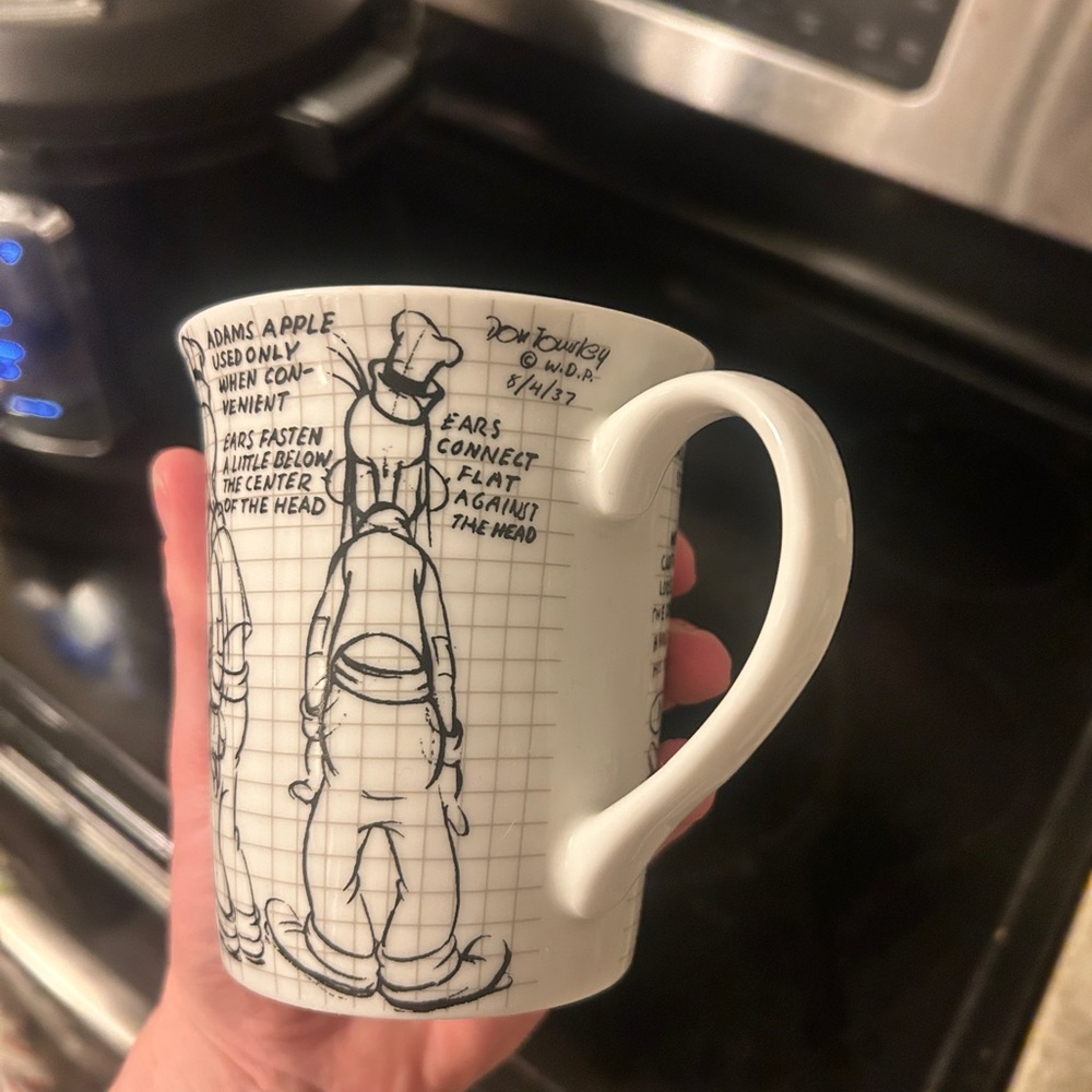 Disney Goofy 90 Years of Magic Sketchbook Mug - Picture 5 of 6
